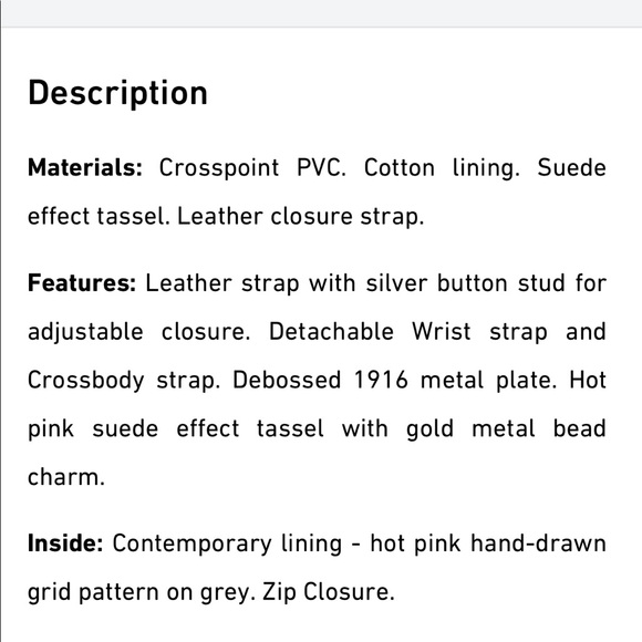 NWOT House of Disaster clutch leather bag - Picture 6 of 7